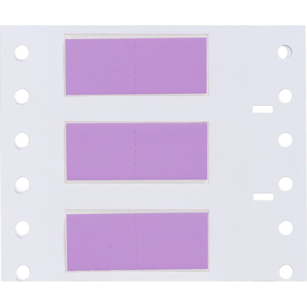 Brady Write On Violet Wire Marker Sleeves, PermaSleeve(R) Polyolefin, PS-500-150-VT-S-2 - PS-500-150-VT-S-2