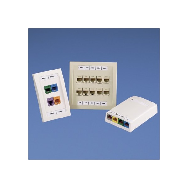 Panduit P1 Cassette, Network Label, Adhesive Polyolefin, 1.88", C188X030FJC - C188X030FJC