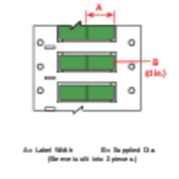 Brady 1" x 1-1/4" Green Wire Marking Sleeves, PS-750-2-GR-2 - PS-750-2-GR-2
