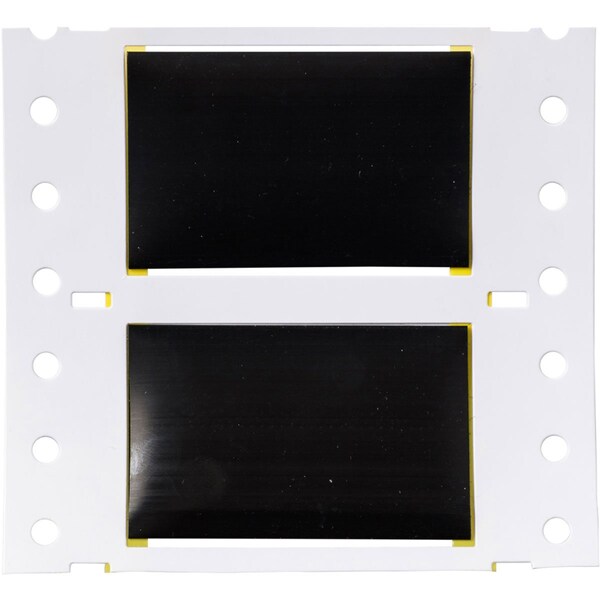 Brady Write On Black Wire Marker Sleeves, PermaSleeve(R) Polyvinylidene Fluoride, 2HT-750-2-BK-S - 2HT-750-2-BK-S