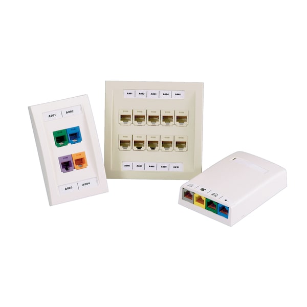 Panduit P1 Cassette, Network Label, Adhesive Polyolefin, 2.52", C252X030FJC - C252X030FJC