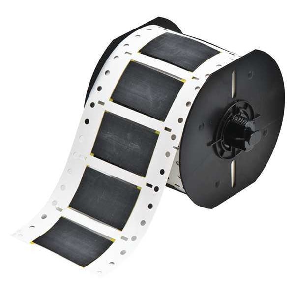 Brady 2" x 1-1/4" Black Wire Marking Sleeves, B33D-750-2-345BK - B33D-750-2-345BK