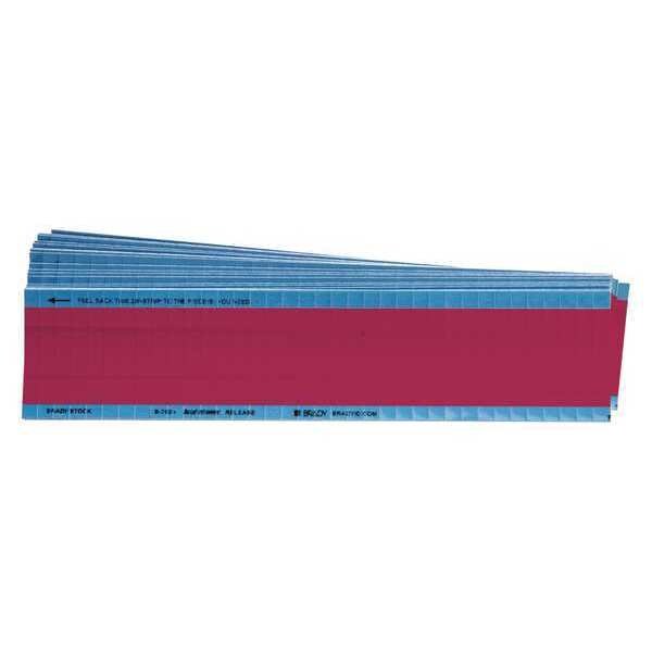 Brady Wire Markers, NEMA, Color Maroon, PK25 - TWM-COL-MR-PK