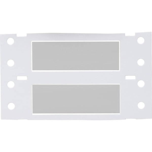 Brady PermaSleeve HX Heat Shrink Double Sided Wire Marking Sleeves, 0.25 in. x 2 in. W, Gray, Roll of 7500 - 2HX-250-2-GY-J