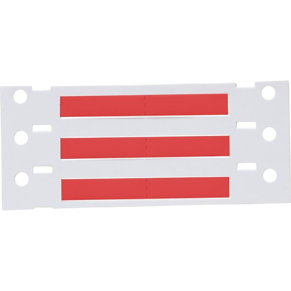 Brady PermaSleeve HX Heat Shrink Double Sided Wire Marking Sleeves, 0.125 in. x 1 in. W, Red, Roll of 20000 - 2HX-125-2-RD-J-2