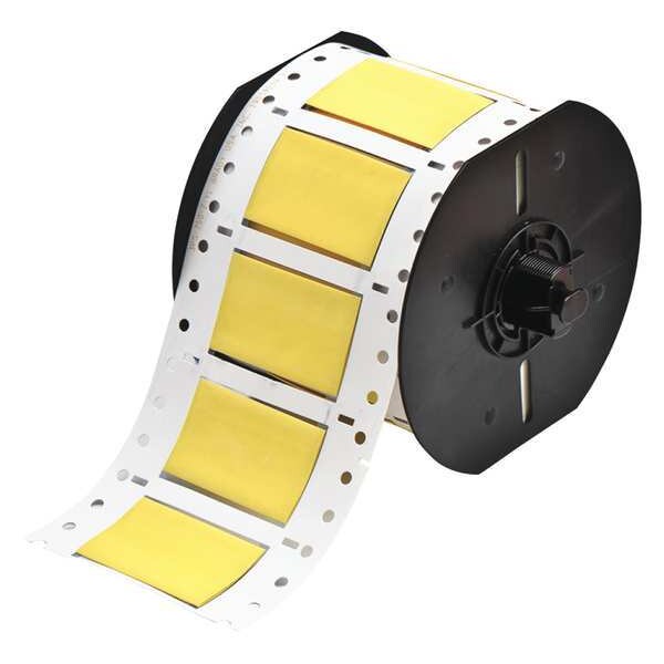 Brady 2" x 1-1/4" Yellow Wire Marking Sleeves, B33D-750-2-342YL - B33D-750-2-342YL
