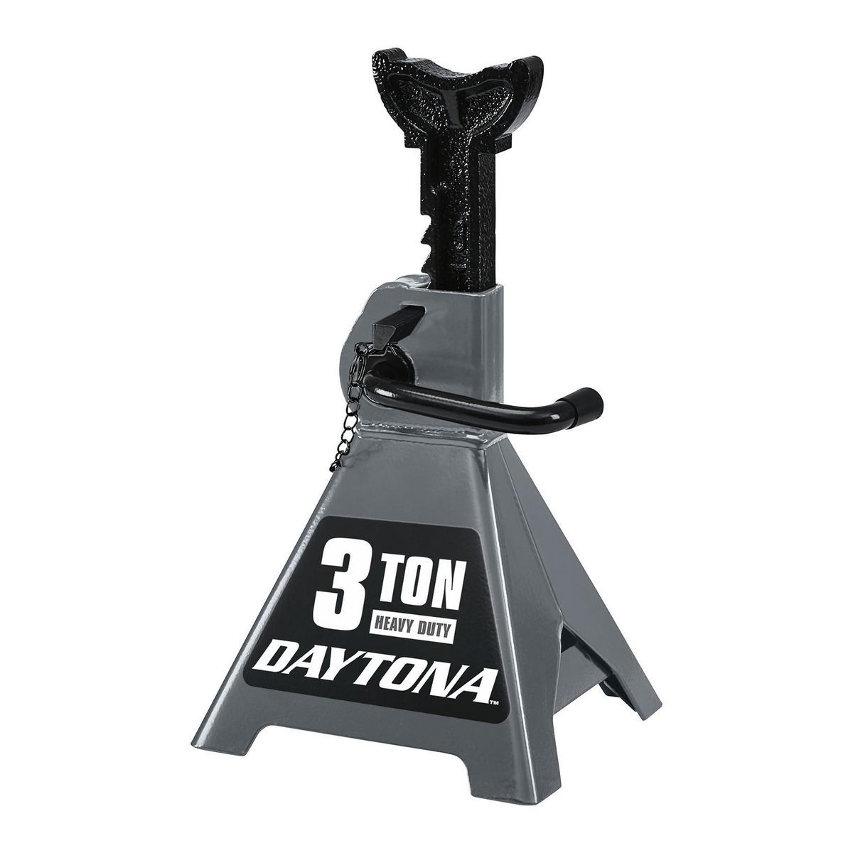 Soportes de gato de trinquete de servicio pesado de 3 toneladas Daytona, gris pizarra - 70593