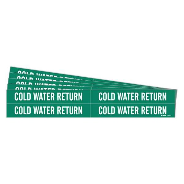 Brady Pipe Marker, PK5, 7056-4-PK - 7056-4-PK