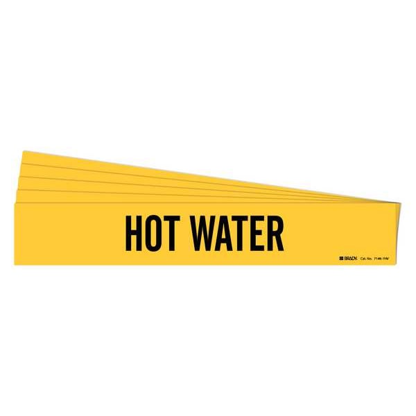 Brady Pipe Marker, PK5, 7146-1HV-PK - 7146-1HV-PK