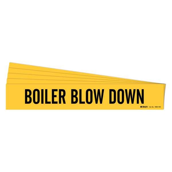 Brady Pipe Marker, PK5, 7030-1HV-PK - 7030-1HV-PK