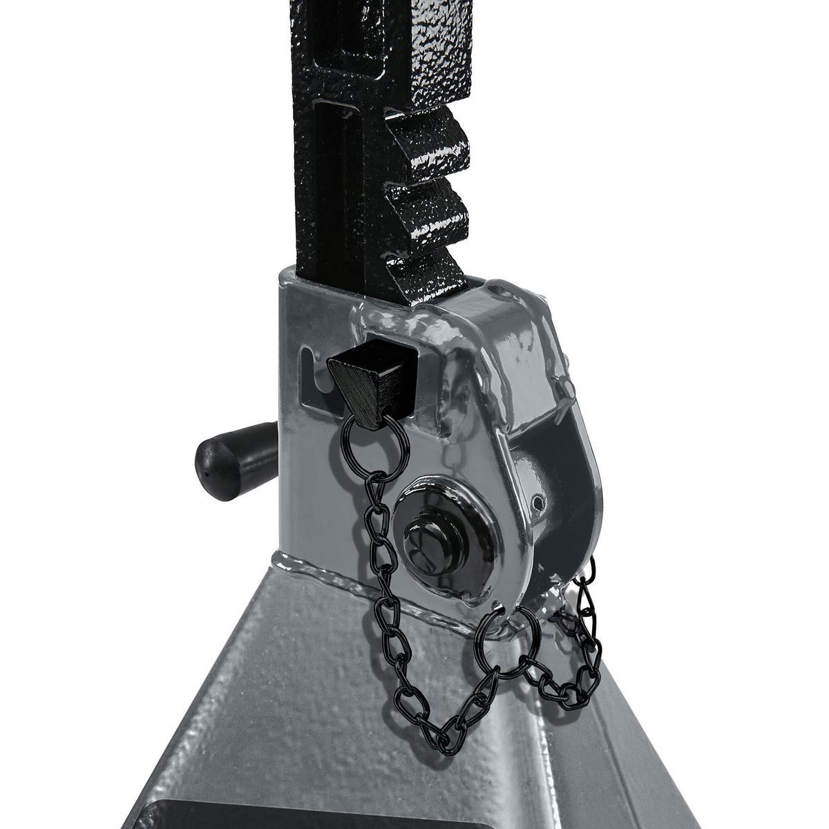 Soportes de gato de trinquete de servicio pesado de 6 toneladas Daytona, gris pizarra - 70594