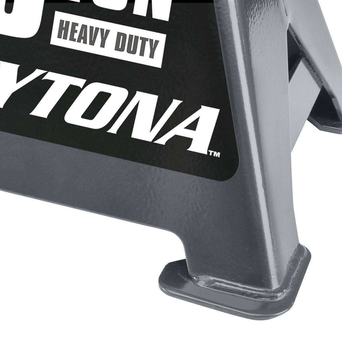 Soportes de gato de trinquete de servicio pesado de 6 toneladas Daytona, gris pizarra - 70594