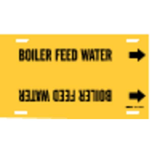 Brady Pipe Markr, Boiler Feed Water, 8to9-7/8 In - 4017-G