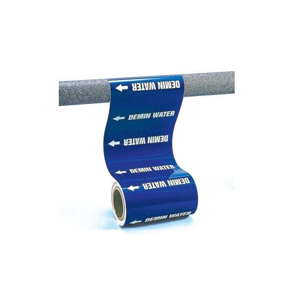 Accuform ROLL FORM PIPE MARKER AIR 8 in x 30FT RPL226PR - RPL226PR