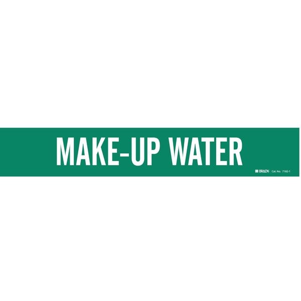 Brady Pipe Mrkr, Make Up Water, 2-1/2to7-7/8 In, 7182-1 - 7182-1