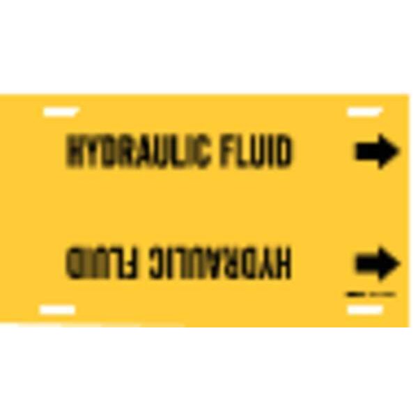 Brady Pipe Markr, Hydraulic Fluid, Y, 8to9-7/8 In - 4198-G