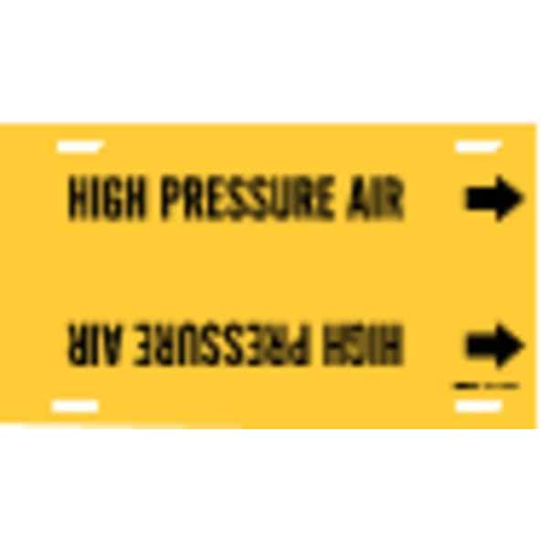Brady Pipe Markr, High Pressure Air, Y, 10to15 In - 4075-H