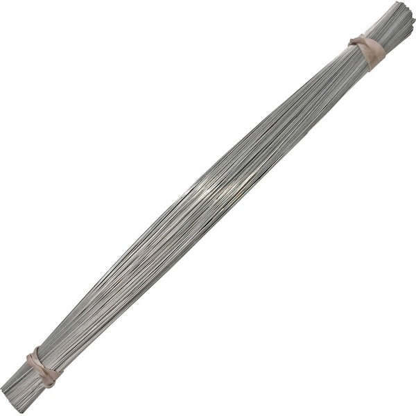 Gem Office Products Tag Wire, 12", 26 Gauge Galvanized, 1000/PK, Steel/Gray 25PK - GEM2612TW