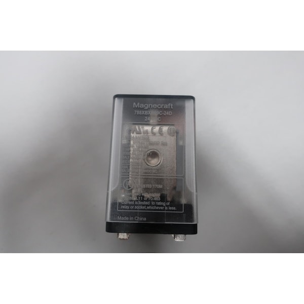 Foto Relay Schneider Electric 24V-CC, Enchufe, Paquete de 10 - 788XBX69C-24D/A283XBX69C
