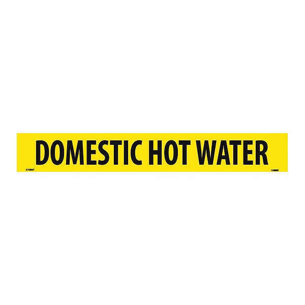 Nmc Domestic Hot Water Pressure Sensitive, Pk25, A1086Y - A1086Y