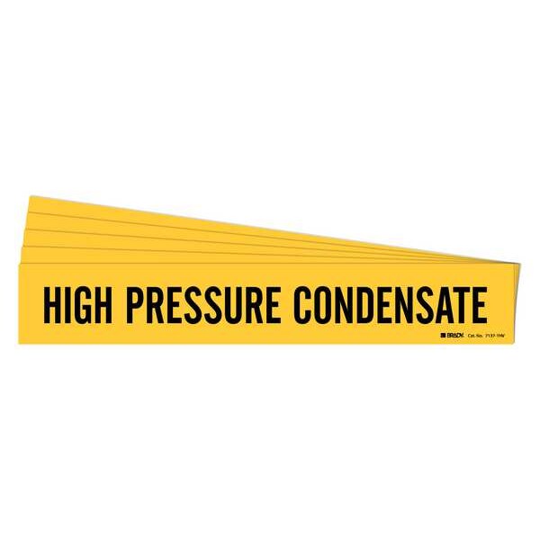 Brady Pipe Marker, PK5, 7137-1HV-PK - 7137-1HV-PK