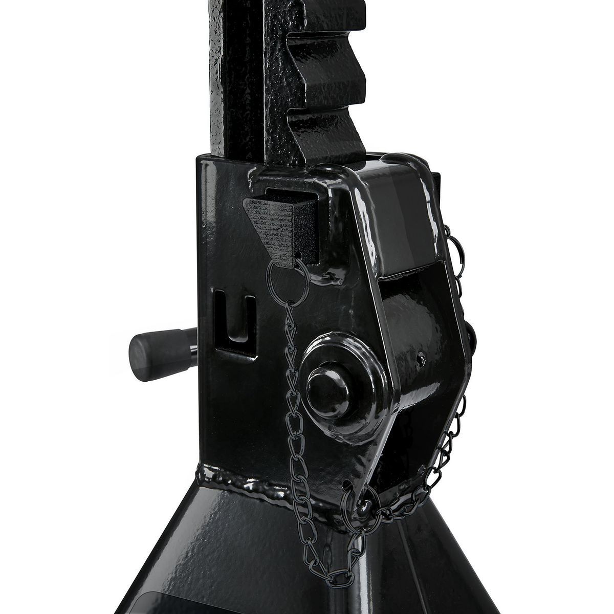 Soportes de gato con trinquete de servicio pesado de 12 toneladas Daytona, negro - 58341