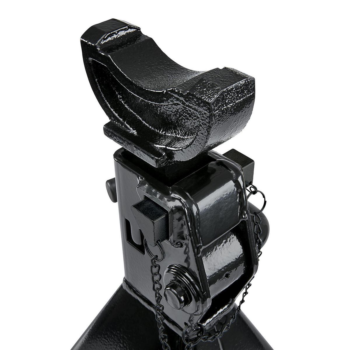 Soportes de gato con trinquete de servicio pesado de 12 toneladas Daytona, negro - 58341