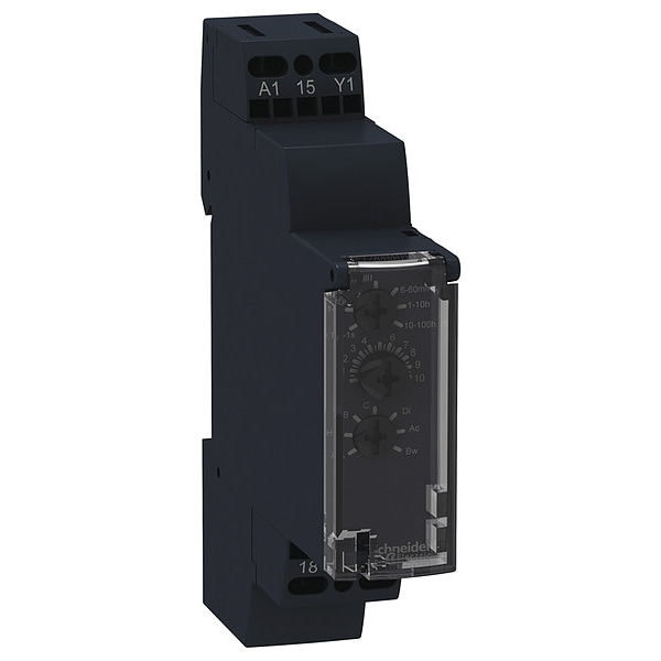 Relé de retardo de tiempo Schneider Electric, 12V AC, 6 pines - RE17RMJU