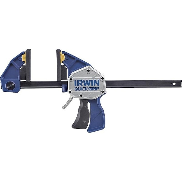 Irwin QUICKGRIP Bar ClampSpreader, 600 lb, 12 in Max Opening Size, 358 in D Throat - 1964712/2021412N