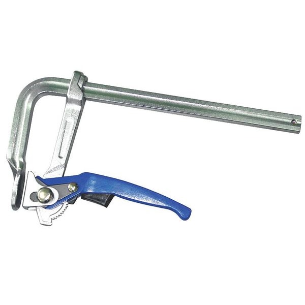 Westward 8 in Bar Clamp, Steel Handle and 4 in Throat Depth - 10D552