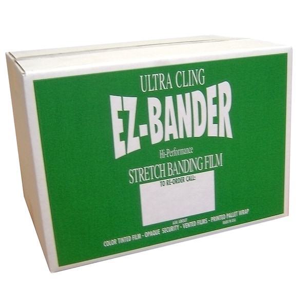 Western Plastics Film Stretch EZ Band 3"Core 5"x80x1000' White, PK12 - SBF05WH