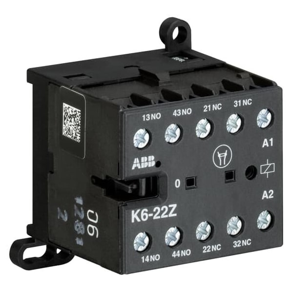 Abb K6-22Z-84, RELÉ 2 NA 2 NC, 110/40-60, Paquete de 10 - K6-22Z-84