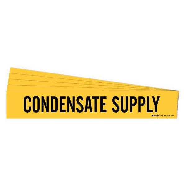 Brady Pipe Marker, PK5, 7066-1HV-PK - 7066-1HV-PK