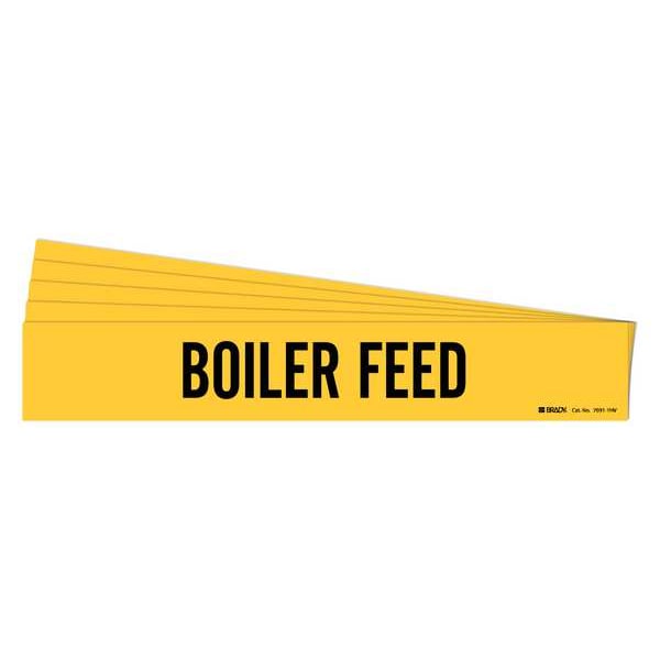 Brady Pipe Marker, PK5, 7031-1HV-PK - 7031-1HV-PK