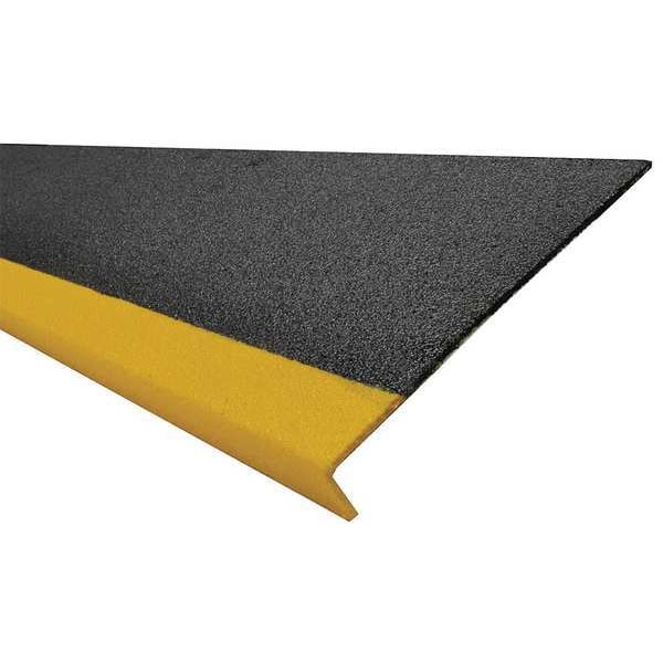 Sure-Foot FRP Cover MED Grit, 9"x24", Yellow/Black - 9N12009X002417M