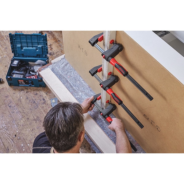 Bessey Bar Clamp, Plastic Handle and 2 3/8 in Throat Depth - GK45