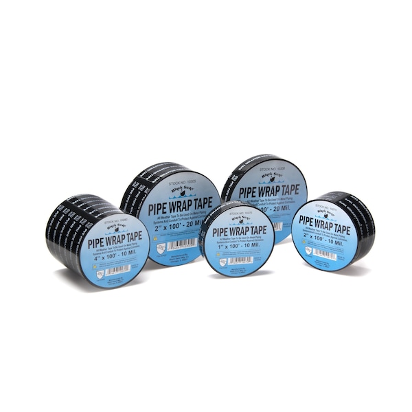 Black Swan Pipe Wrap Tape, 1" X 100Ft, 10 Mil - 10270