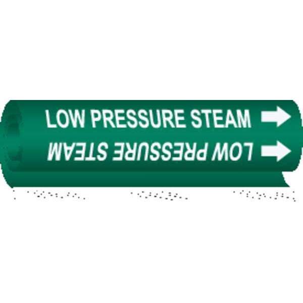Brady Pipe Marker, Low Pressure Steam, 5839-O - 5839-O
