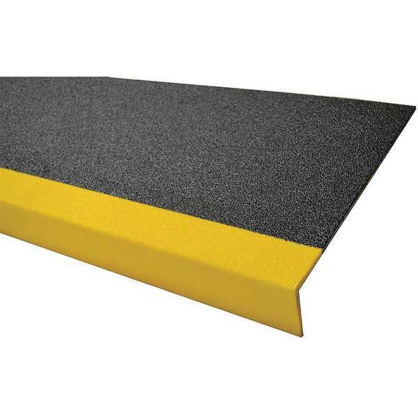 Sure-Foot FRP Cover MED Grit, 11.75"x60", Yellow/Black - 9N12117X006017M