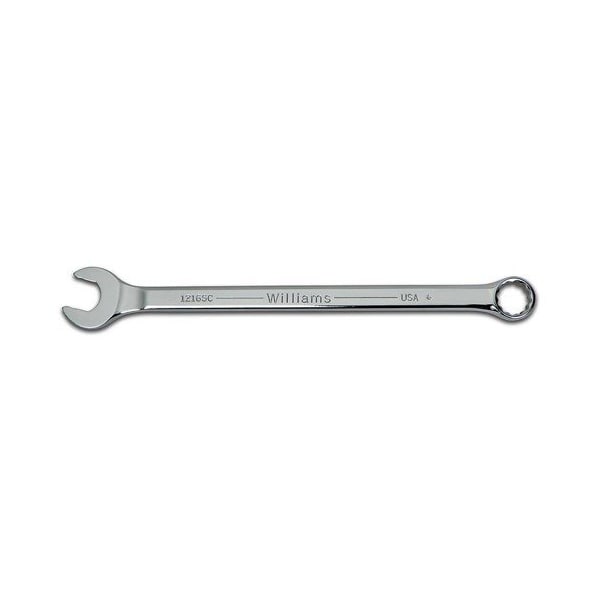 Llave Combinada Williams, Abertura de 1/2 Pulgada, Redondeada, 8 Pulgadas de Longitud Total - JHW1216SC
