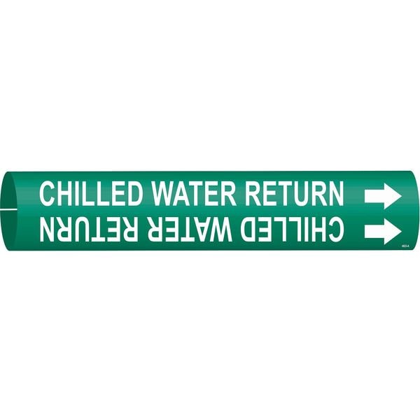 Brady Pipe Mkr, Chilled Water Return, 3/4to1-3/8 - 4023-A
