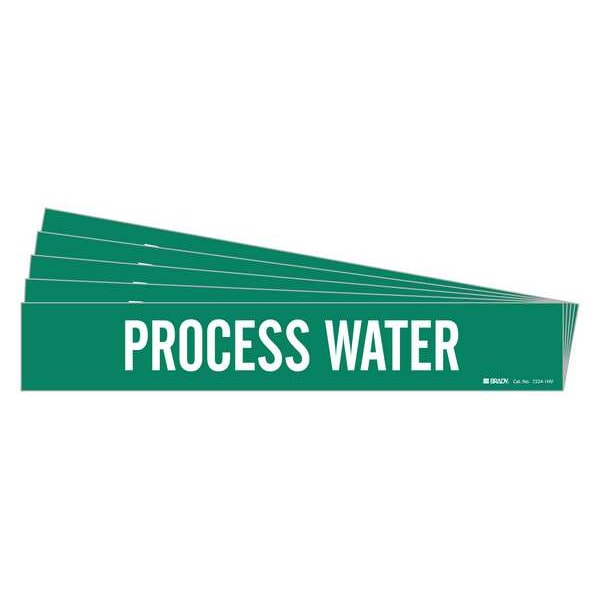 Brady Pipe Marker, PK5, 7224-1HV-PK - 7224-1HV-PK