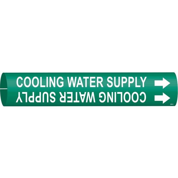 Brady Pipe Mkr, Cooling Water Supply, 3/4to1-3/8 - 4044-A