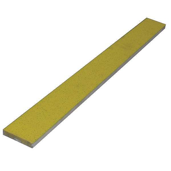 Wooster Products Stair Strip, Yellow, 36in W, Extruded Alum, WP24YEL3 - WP24YEL3