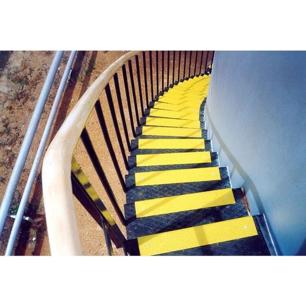 Vigil Antislip Anti-Slip Stair Nosing, Yellow, 23-5/8in W, 02-610 - 02-610