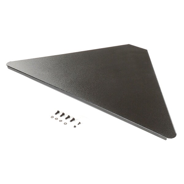 Global Industrial Steel Worksurface, 41-1/4inW x 19-1/4inD, Black - 752149BK