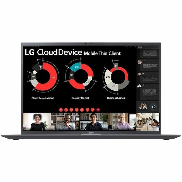 Lg LG gram 17ZT90R-G.AX34U1 17" Notebook - 8 GB - 256 GB SSD - In-plane Switching (IPS) Technology - 17ZT90RGAX34U1