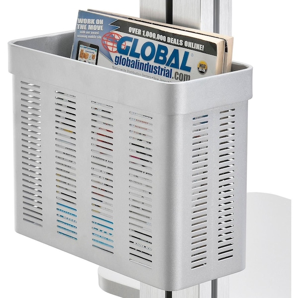 Global Industrial Storage Pocket For  Mobile Height Adjustable Laptop Workstations - 670067