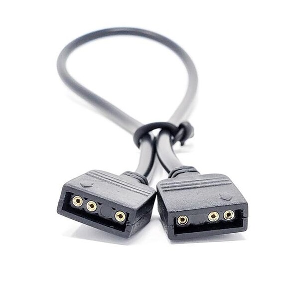 Micro Connectors Micro Connectors F04-01ARGB50-2P Addressable RGB Extension Cable - 50CM - 2 per Pack - F04-01ARGB50-2P