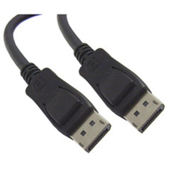 Cable Wholesale Cable Wholesale DisplayPort 1.2 Video Cable; DisplayPort Male; 10 foot - 10H1-60110